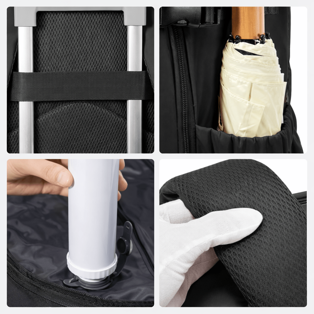 Sac à Dos de Voyage Bagage à Main Beige Ivoire - | AïtaVia