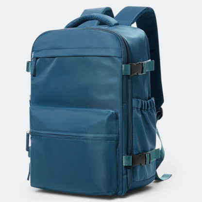 Sac à Dos de Voyage Extensible Bleu Atlantique - | AïtaVia