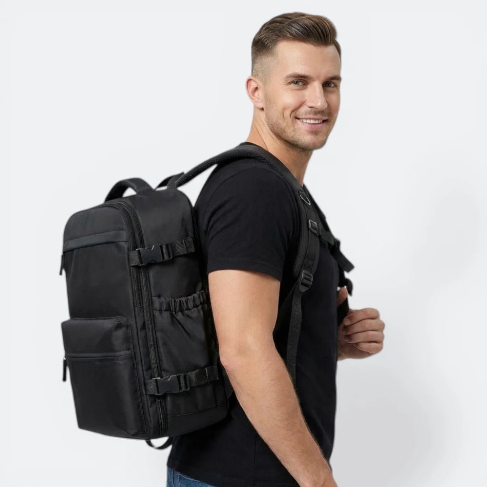 Sac à Dos de Voyage Extensible Vert Olive - | AïtaVia