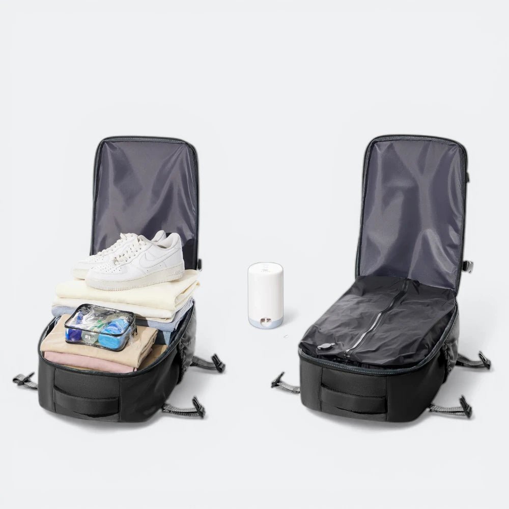 Sac à Dos de Voyage Extensible Vert Olive - | AïtaVia