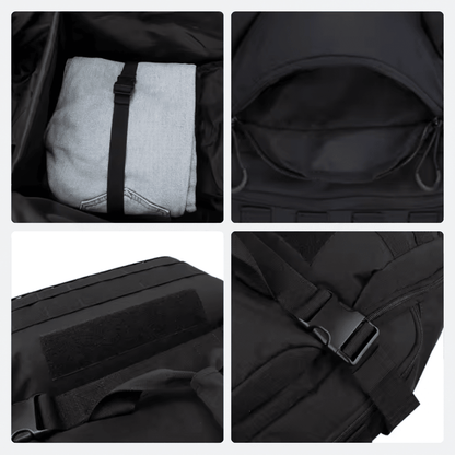 Sac à Dos de Voyage Imperméable Noir - | AïtaVia