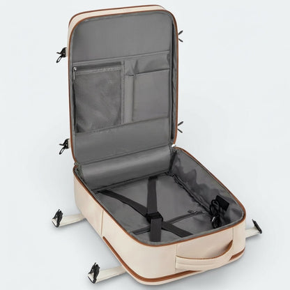 Sac à Dos de Voyage pour Cabine d'Avion Bleu Brume - | AïtaVia