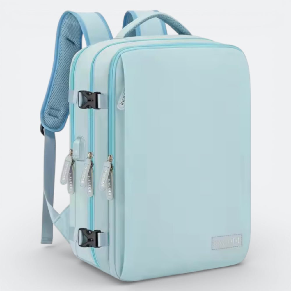 Sac à Dos de Voyage pour Cabine d'Avion Bleu Brume - | AïtaVia