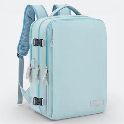 Sac à Dos de Voyage pour Cabine d'Avion Bleu Brume - | AïtaVia