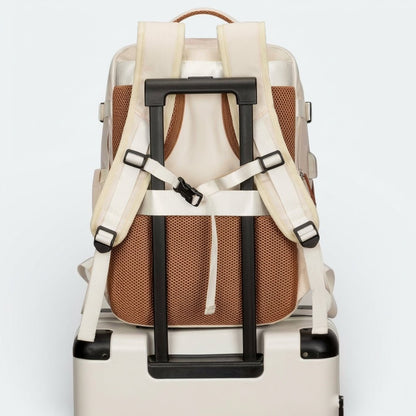 Sac à Dos de Voyage pour Cabine d'Avion Bleu Brume - | AïtaVia