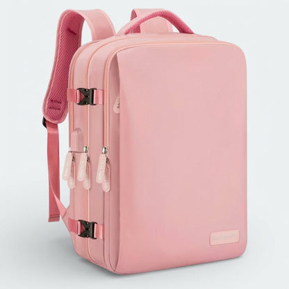 Sac à Dos de Voyage pour Cabine d'Avion Rose Corail - | AïtaVia