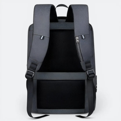Sac à Dos d'Ordinateur Antivol Noir & Rose Corail - | AïtaVia