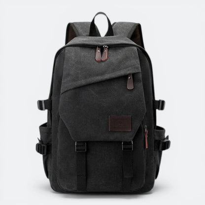 Sac à Dos en Toile Gris Charbon - | AïtaVia