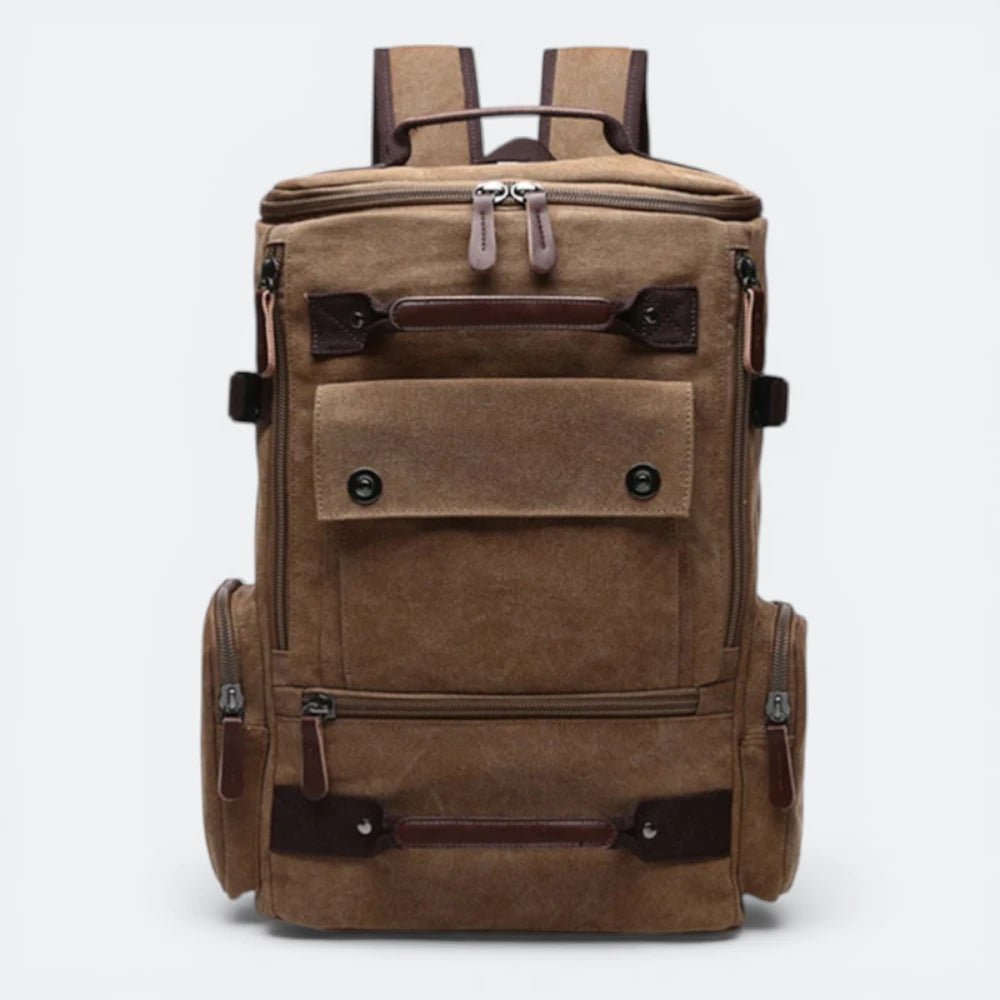 Sac à Dos en Toile Vintage Bleu Nuit - | AïtaVia