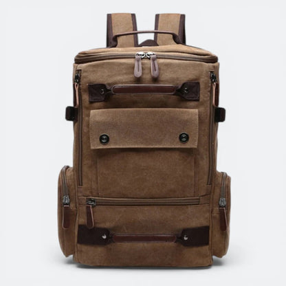 Sac à Dos en Toile Vintage Bleu Nuit - | AïtaVia