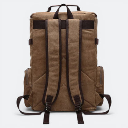 Sac à Dos en Toile Vintage Bleu Nuit - | AïtaVia