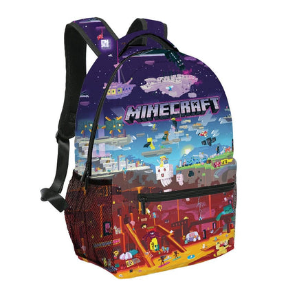 Cartable Minecraft - Sac à dos enfant - Jeu vidéo