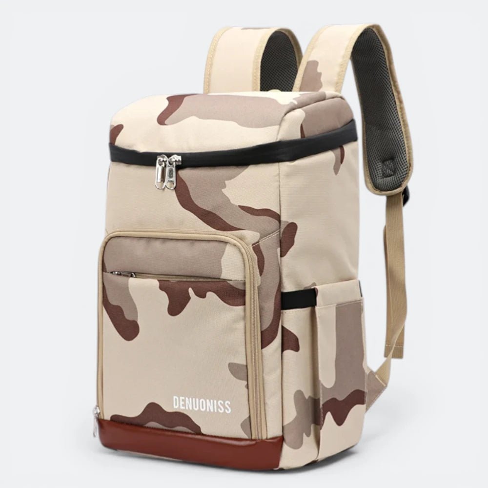 Sac à Dos Étanche et Isotherme Camouflage Désert Beige - | AïtaVia