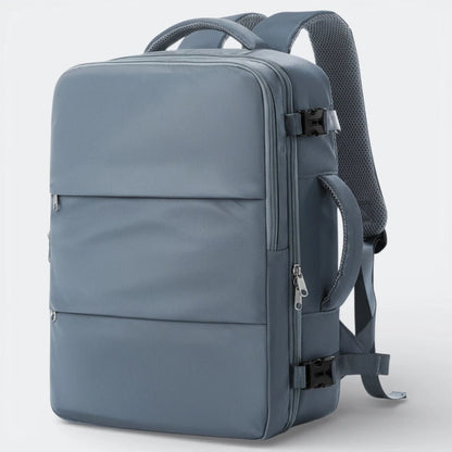 Sac à Dos Étanche Ordinateur Portable Gris Bleuté - | AïtaVia
