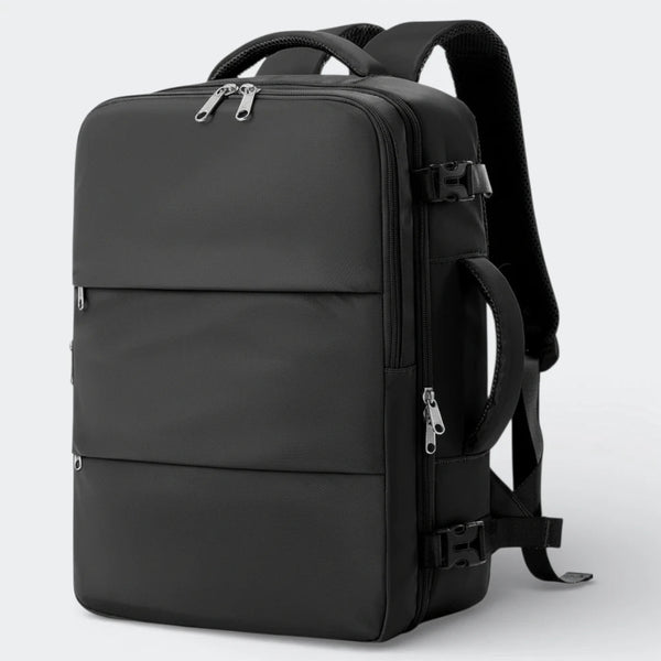 Sac à Dos Étanche Ordinateur Portable Noir - | AïtaVia