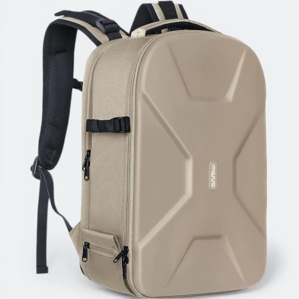 Sac à Dos Étanche pour Appareil Photo Beige Taupe - | AïtaVia