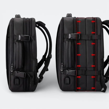 Sac à Dos Extensible Gris - | AïtaVia