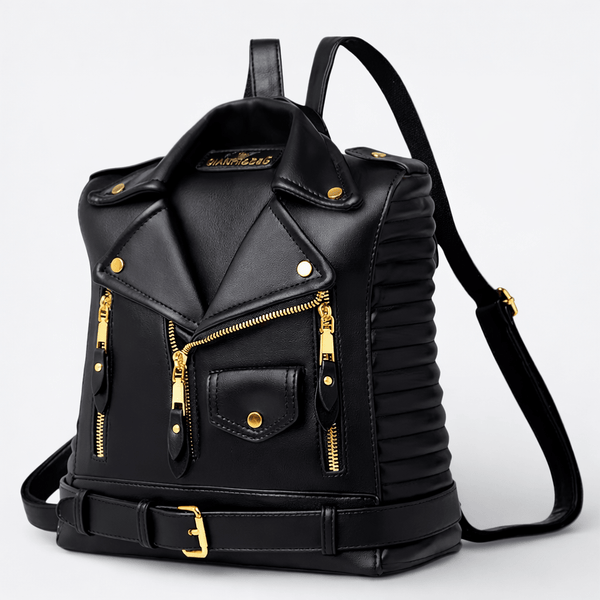 Sac à Dos Femme avec Fermetures Éclair Noir - | AïtaVia