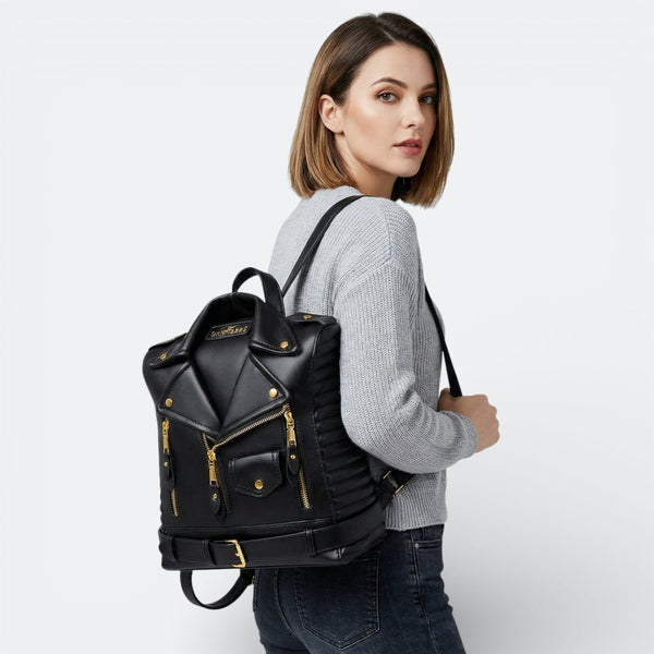 Sac à Dos Femme avec Fermetures Éclair Rose Pâle - | AïtaVia