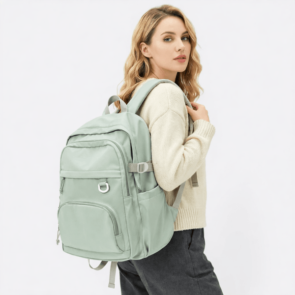 Sac à Dos Femme Travail Ordinateur Bleu Nuit - | AïtaVia