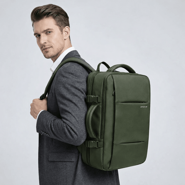 Sac à Dos Grande Capacité Antivol Bleu Ardoise Foncé - | AïtaVia