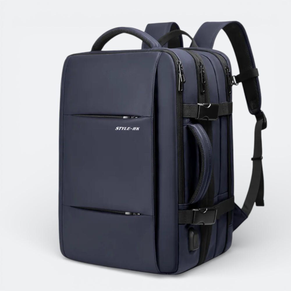 Sac à Dos Grande Capacité Antivol Bleu Ardoise Foncé - | AïtaVia