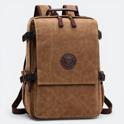 Sac à Dos Homme en Toile Gris Charbon - | AïtaVia