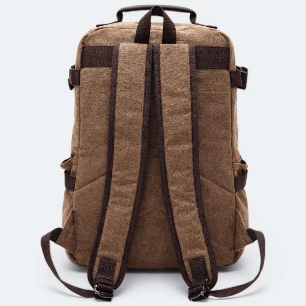 Sac à Dos Homme en Toile Gris Charbon - | AïtaVia