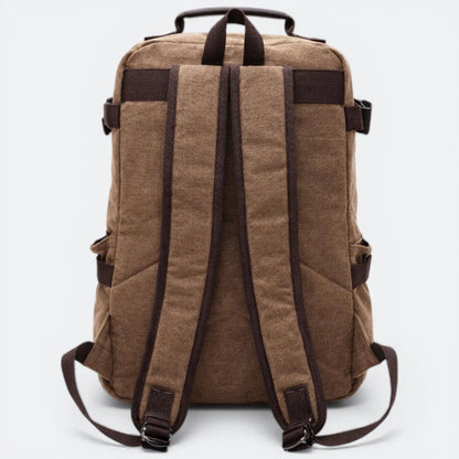 Sac à Dos Homme en Toile Gris Charbon - | AïtaVia