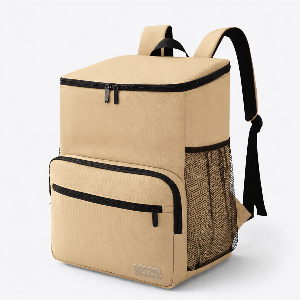 Sac à Dos Isotherme Grande Contenance Beige Sable - | AïtaVia