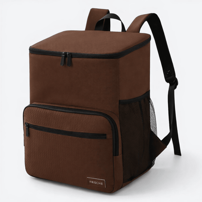 Sac à Dos Isotherme Grande Contenance Brun Café - | AïtaVia