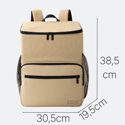 Sac à Dos Isotherme Grande Contenance Brun Café - | AïtaVia