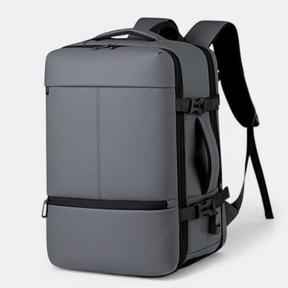 Sac à Dos Léger Multi Poches Gris Acier - | AïtaVia