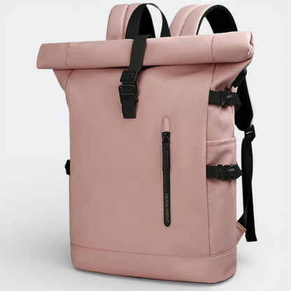 Sac à Dos Ordinateur Portable 15.6 Pouces Taupe Rosé - | AïtaVia