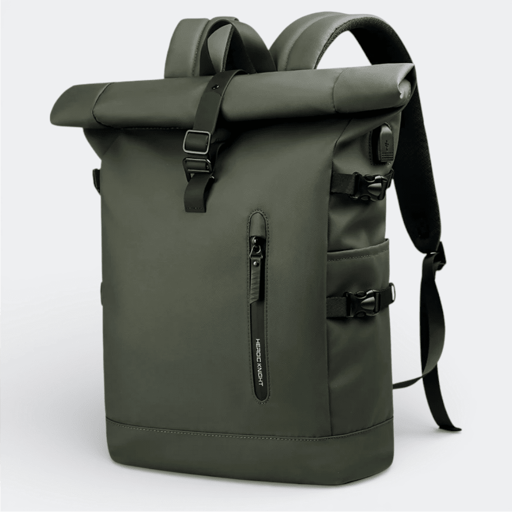 Sac à Dos Ordinateur Portable 15.6 Pouces Vert Olive - | AïtaVia