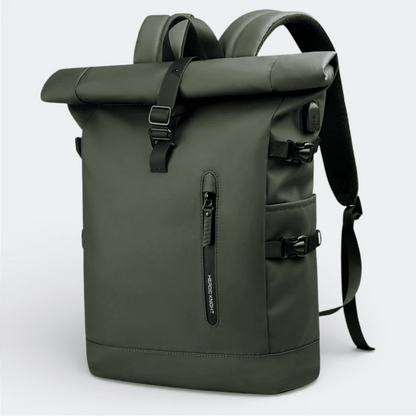 Sac à Dos Ordinateur Portable 15.6 Pouces Vert Olive - | AïtaVia