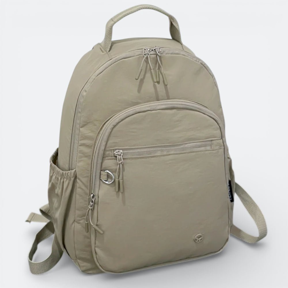 Sac à Dos Ordinateur Ultra Léger Beige Olive - | AïtaVia