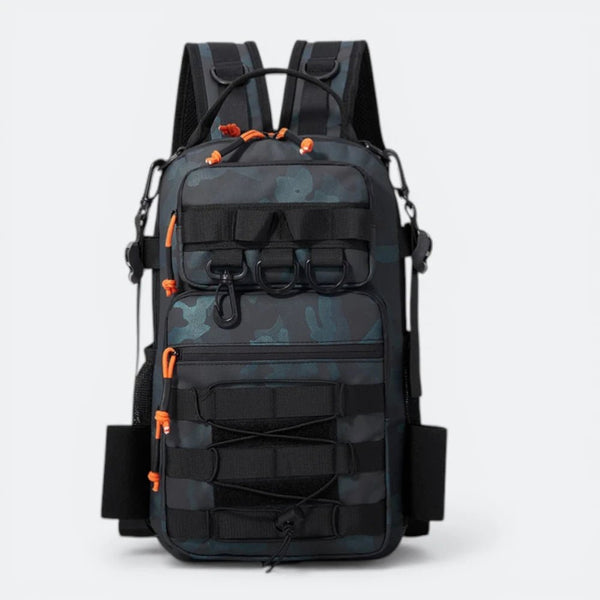 Sac à Dos Pour la Pêche Camouflage Gris Vert - | AïtaVia
