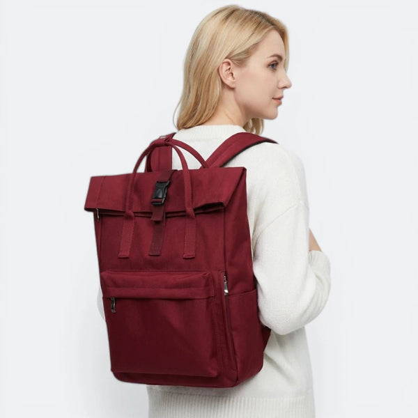 Sac à Dos pour Ordinateur 14 Pouces Gris Acier - | AïtaVia