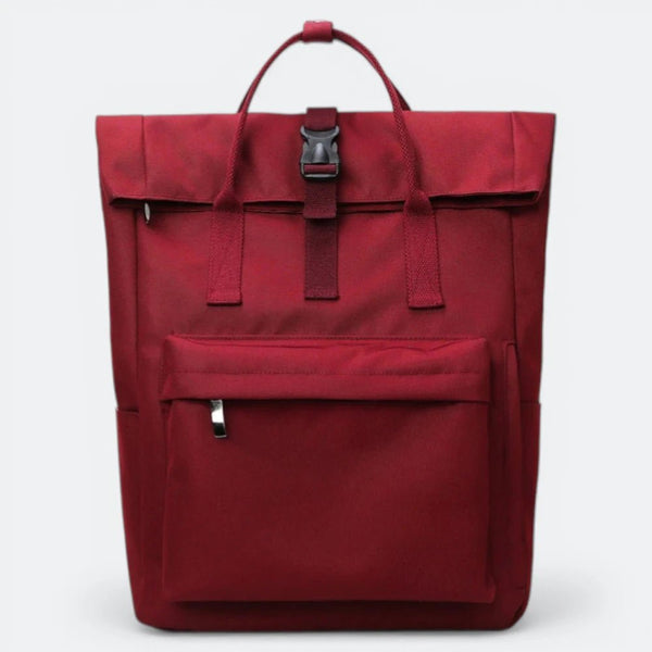 Sac à Dos pour Ordinateur 14 Pouces Rouge Bordeaux - | AïtaVia