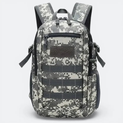 Sac à Dos Randonnée 15L Camouflage Numérique Gris - | AïtaVia