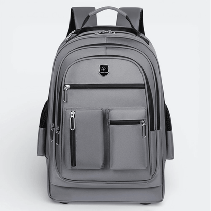Sac à Dos Roulant Gris Acier - | AïtaVia