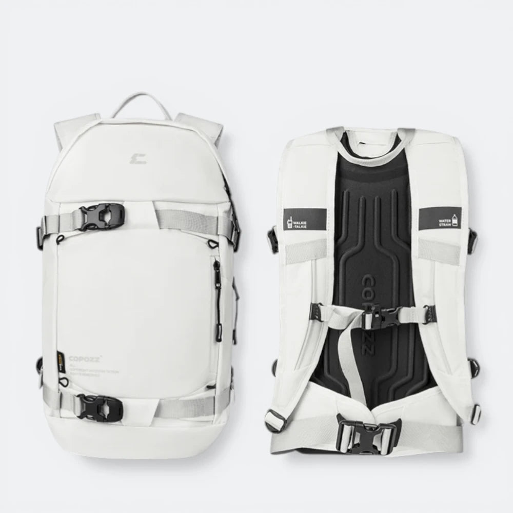 Sac à Dos Ski Imperméable Blanc Ivoire - | AïtaVia