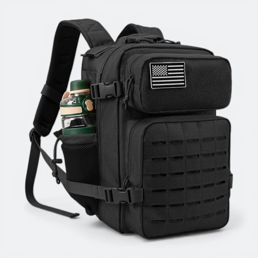 Sac à Dos Tactique Etanche Noir Charbon - | AïtaVia