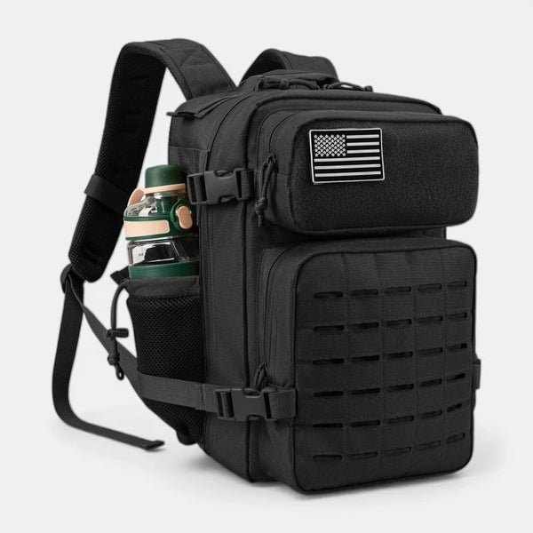 Sac à Dos Tactique Etanche Noir Charbon - | AïtaVia