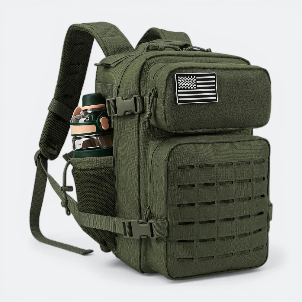 Sac à Dos Tactique Etanche Vert Olive - | AïtaVia