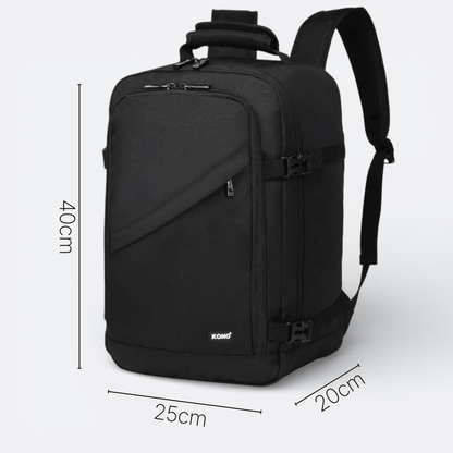 Sac à Dos Voyage Avion Cabine Gris Acier - | AïtaVia