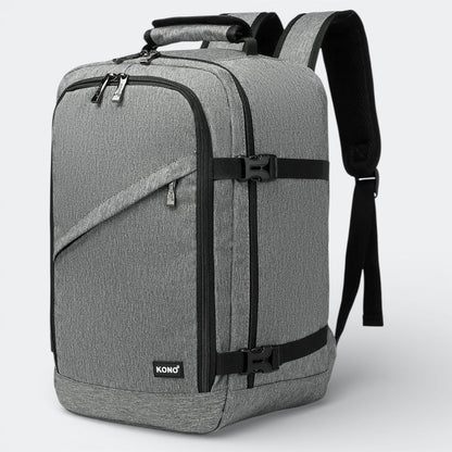 Sac à Dos Voyage Avion Cabine Gris Acier - | AïtaVia