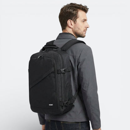 Sac à Dos Voyage Avion Cabine Gris Acier - | AïtaVia