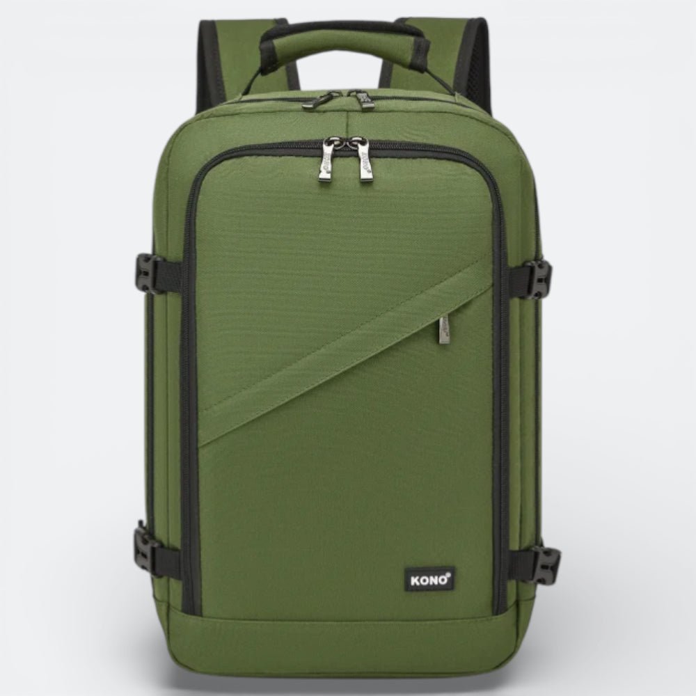 Sac à Dos Voyage Avion Cabine Vert Mousse - | AïtaVia